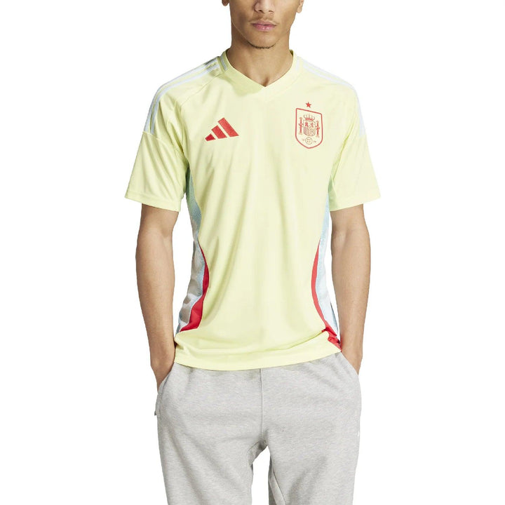 Camisa Espanha Away 24/25 s/n° Torcedor Adidas Masculino - Amarelo - Paixão no Manto