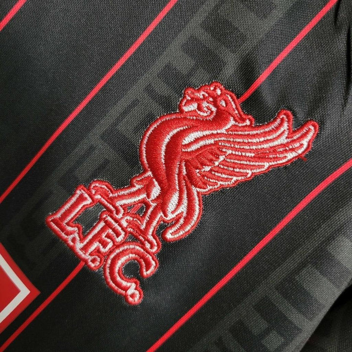 Camisa Liverpool 23/24 - Feminina Nike - Preto - Paixão no Manto