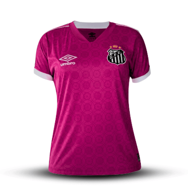 Camisa Santos Outubro Rosa 23/24 – Feminino - Paixão no Manto