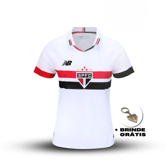 Camisa São Paulo - Home 24/25 - Feminina - Paixão no Manto