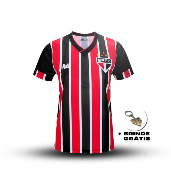 Camisa São Paulo Away 24/25 - Feminina - Paixão no Manto