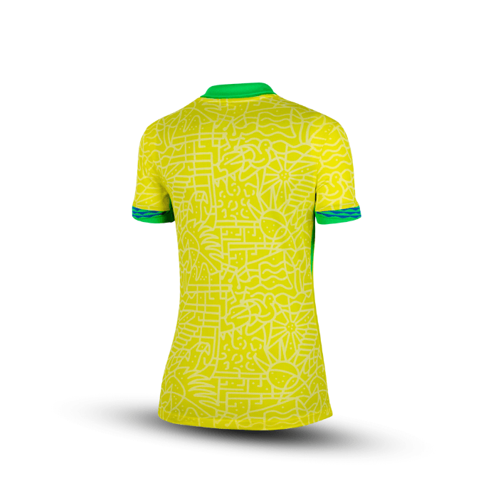 Camisa Brasil I 24/25 Feminina - Copa América - Paixão no Manto