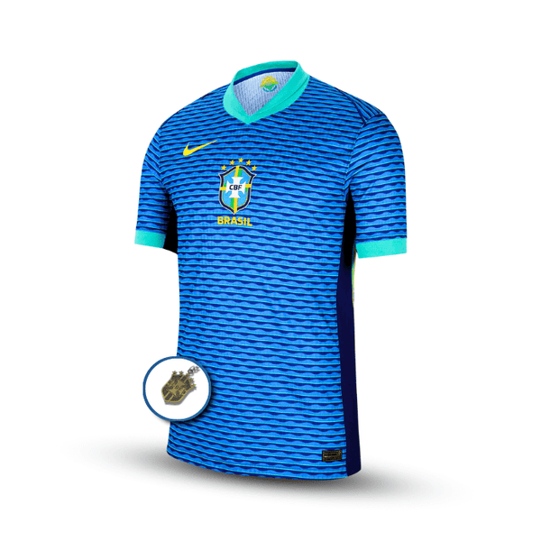 Camisa Brasil II 24/25 - Azul Copa América - Paixão no Manto