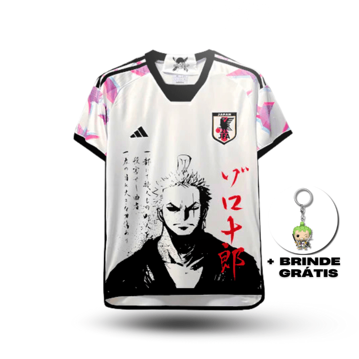 Camisa Japão Edição Especial Zoro - One Piece 24/25 + Brinde Exclusivo - Paixão no Manto