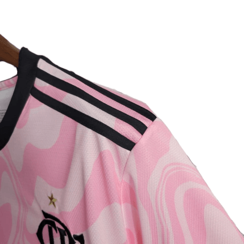 Camisa Flamengo 23/24 Torcedor Masculina - Rosa - Paixão no Manto