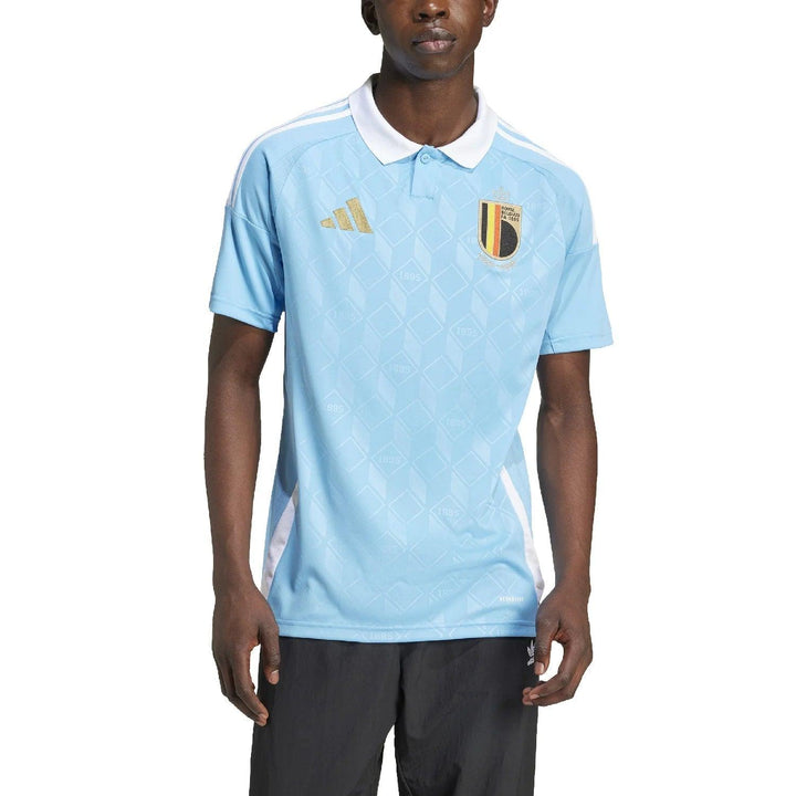 Camisa Bélgica Away 24/25 s/n° Torcedor Adidas Masculino - Azul celeste - Paixão no Manto