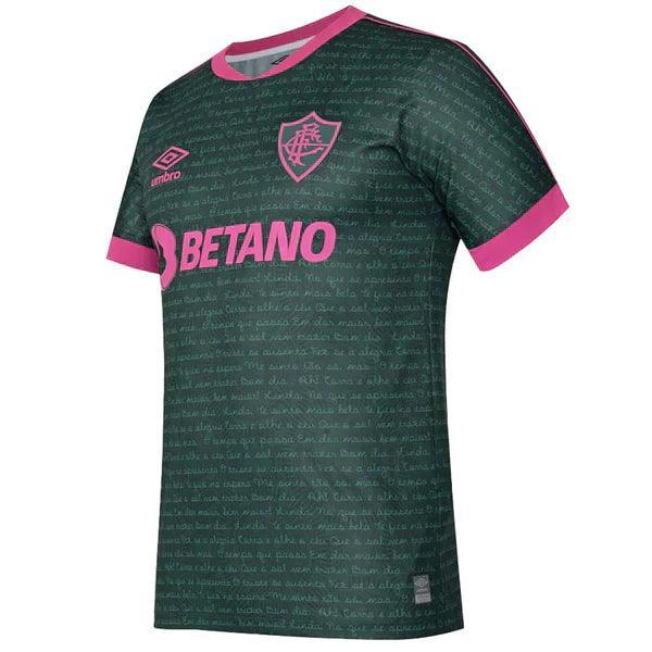 Camisa Fluminense Third - Homenagem Cartola - 2023/24 - Patch Libertadores - Paixão no Manto