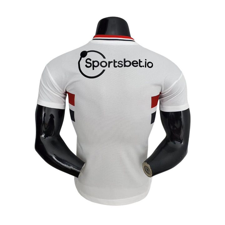 Camisa São Paulo I 22/23 Jogador Adidas Masculina - Branco e Vermelho - Paixão no Manto