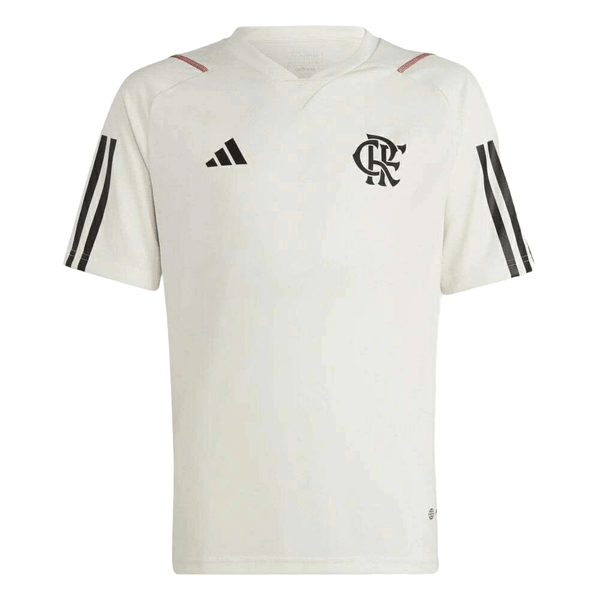 Camisa Flamengo Treino 23/24 Torcedor Masculina - Branco - Paixão no Manto