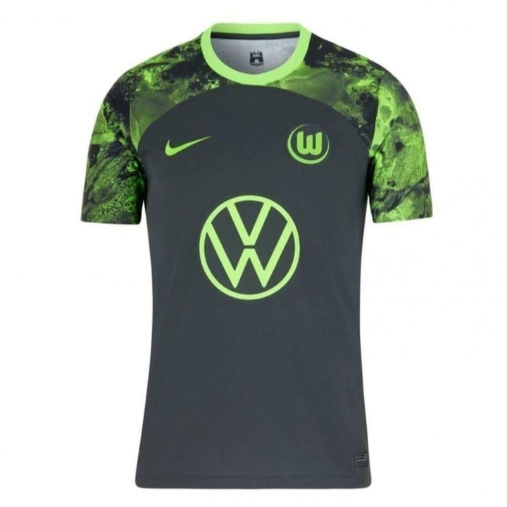 Camisa Wolfsburg II 23/24 - Torcedor Nike Masculina - Preto - Paixão no Manto