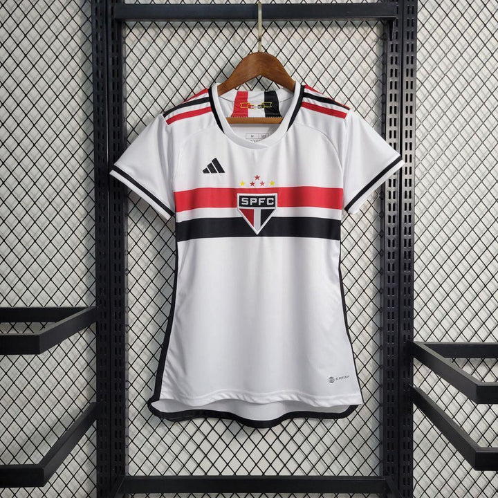 Camisa São Paulo - Home 23/24 - Feminina - Paixão no Manto