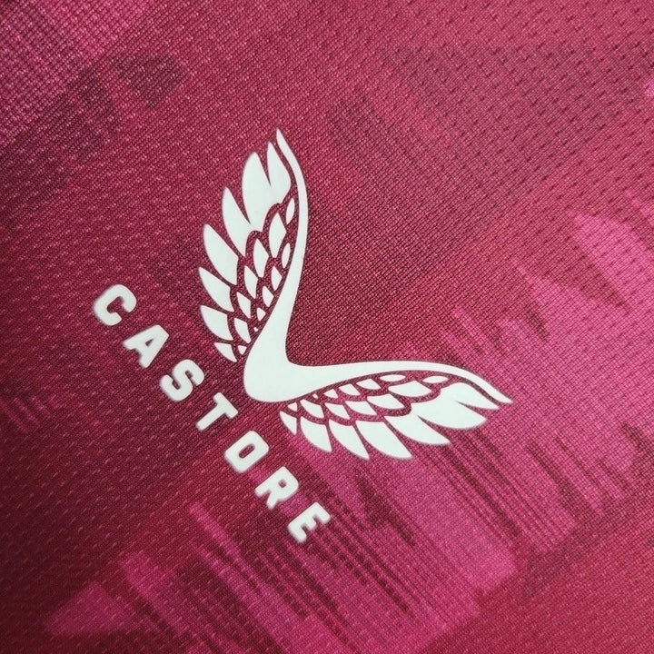 Camisa Aston Villa Home 23/24 - Torcedor Castore Masculina - Vinho - Paixão no Manto