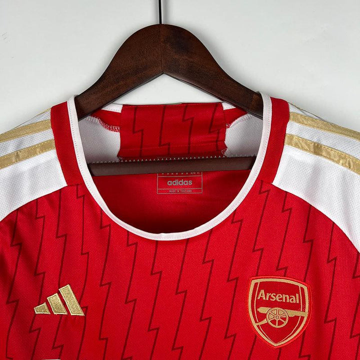 Camisa Arsenal Home 23/24 - Torcedor Adidas Feminina - Vermelho - Paixão no Manto