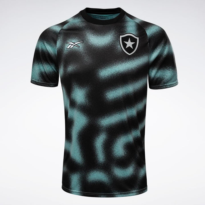 Camisa Botafogo - 2023/24 - Treino Reebok Verde e Preto - Paixão no Manto