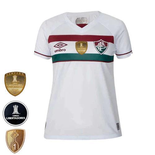 Camisa Fluminense II Away 23/24 - Feminina Umbro - Branco - Paixão no Manto