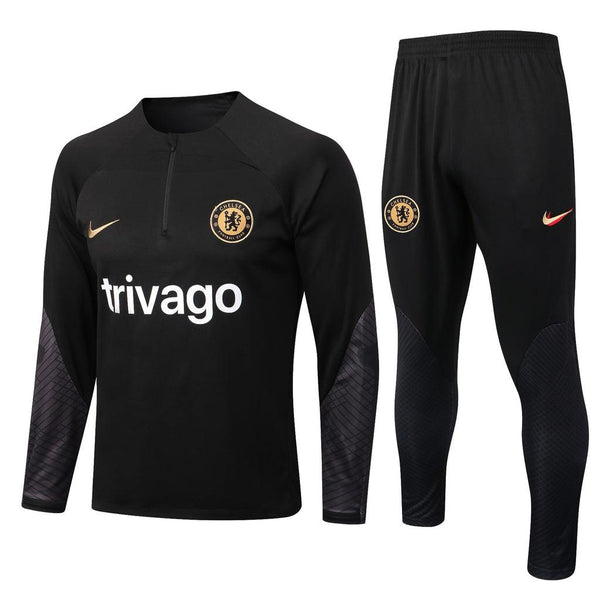 Conjunto Chelsea 23/24 Masculino Nike - Preto - Paixão no Manto