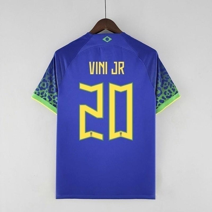 Camisa Seleção Brasileira II 2022 Torcedor Nike Masculina - Azul - Paixão no Manto