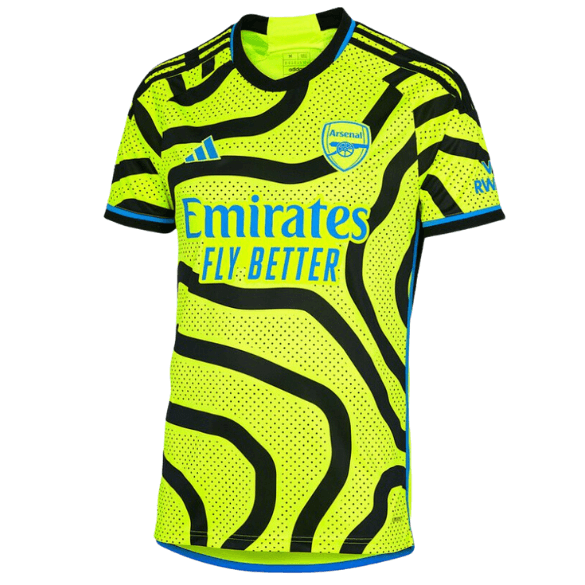 Camisa Arsenal Away 23/24 - Torcedor Adidas Masculino - Amarelo - Paixão no Manto