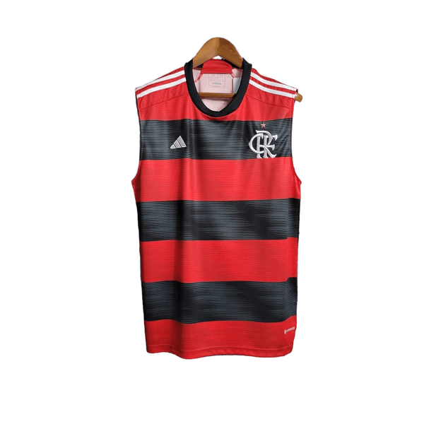 Camisa Flamengo I Regata 23/24 Torcedor Masculina - Vermelho e Preto - Paixão no Manto