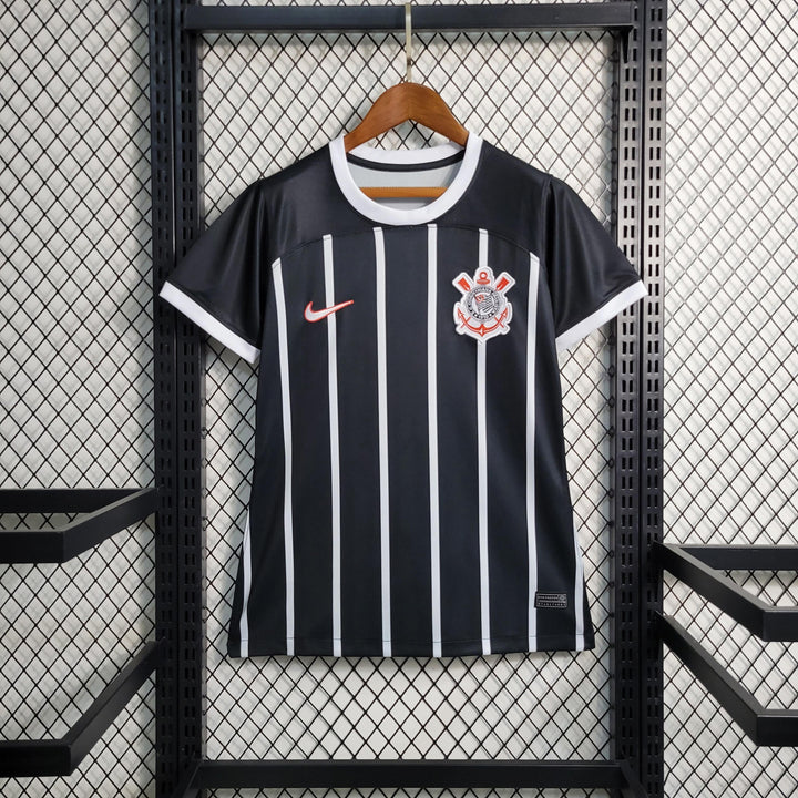 Camisa Feminina Corinthians 2023/24 Away - Paixão no Manto