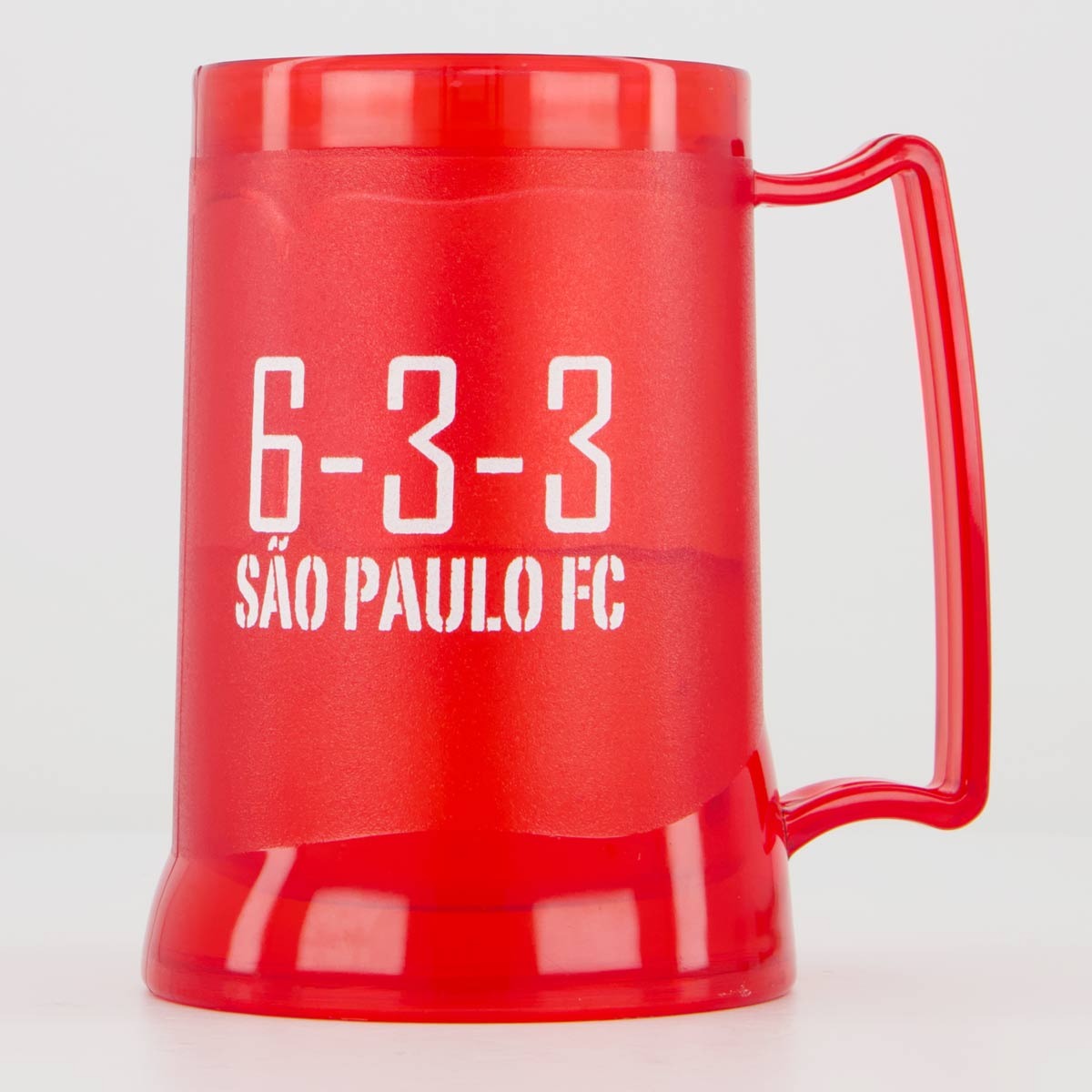 kit com 2 Canecas em Gel São Paulo Vermelha