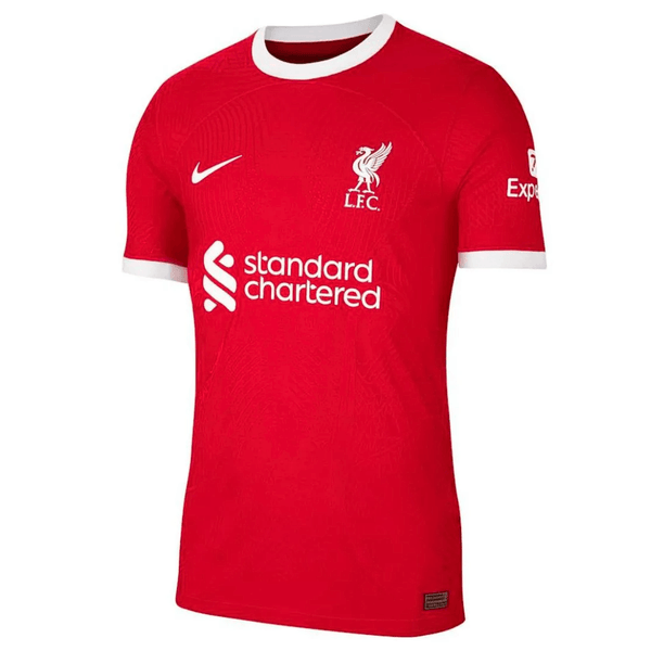 Camisa Liverpool Home 23/24 - Torcedor Nike Masculino - Vermelho - Paixão no Manto